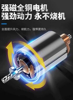 烧烤鼓风机锂电充电户外吹风机手持电动无线小型木炭生火专用手摇