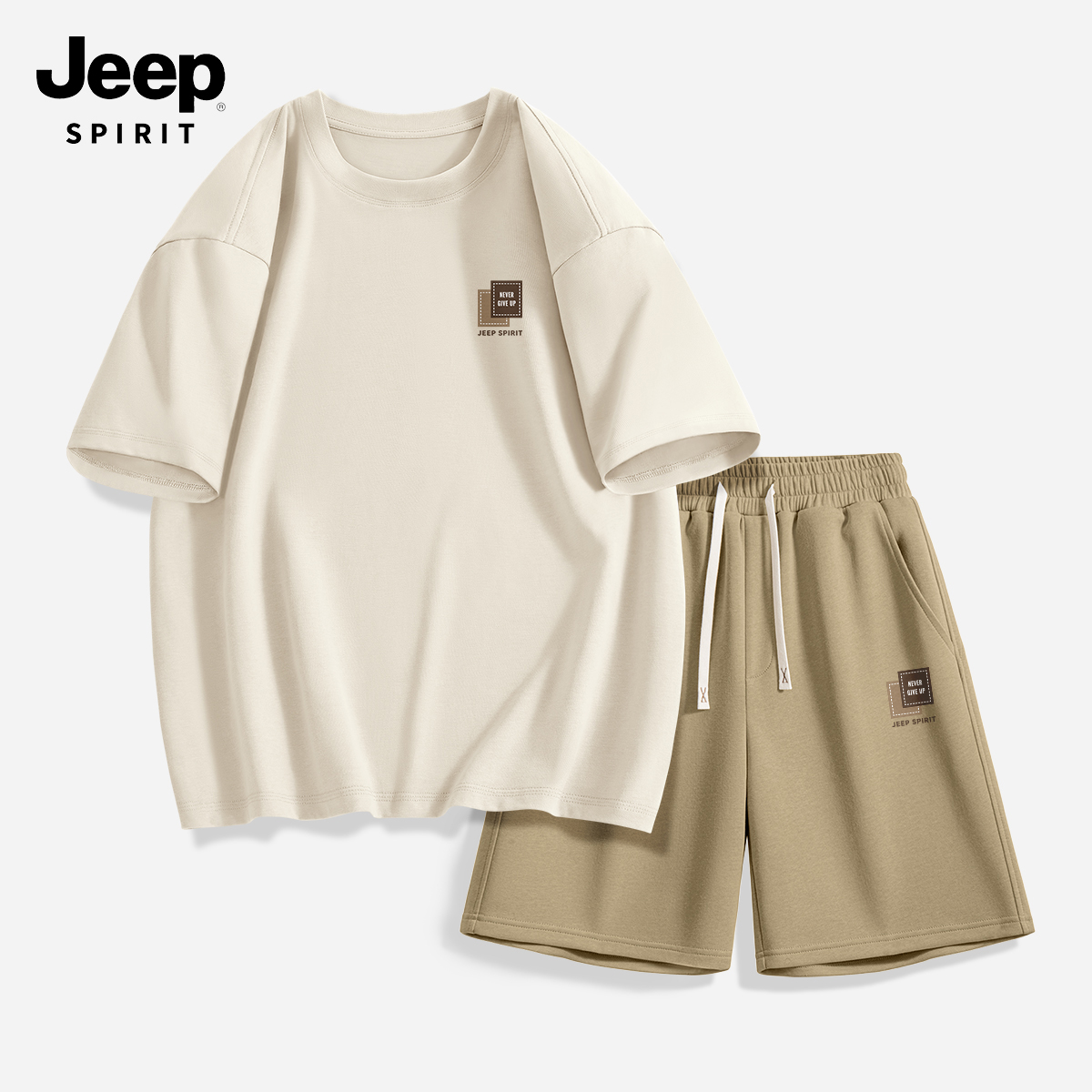 JEEPSPIRIT套裝男款時尚休閑