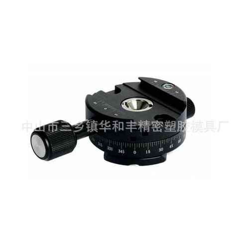 全景夹座全景云台360度旋转720度摄影相机三脚架云台快装夹座