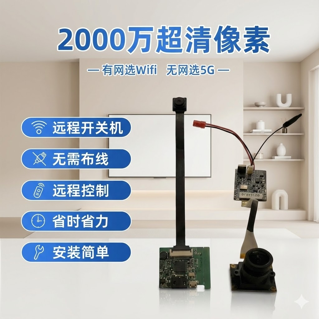 4G/WiFi远程4K工业级摄像头