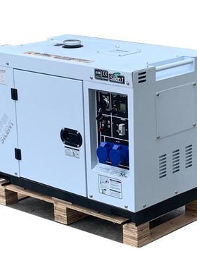广州21KVD10080kva发电便机小型静音家用2V8KW柴油发电机停0电自