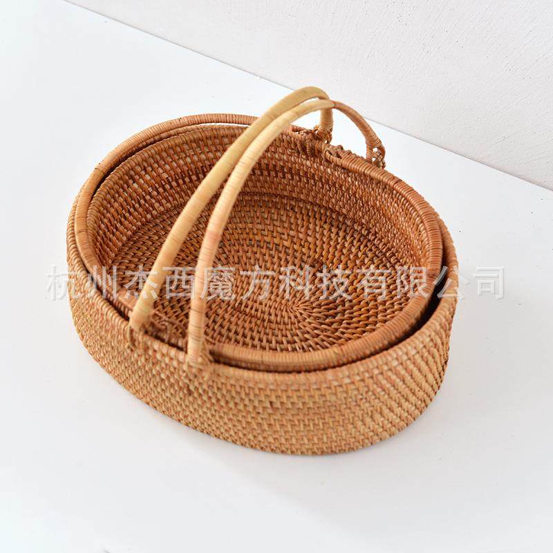 越南秋藤手工织编带C015提手照野餐家用蔬果篮篮美食拍道具收纳篮,畜牧/养殖物资,特种养殖设备,淘宝优惠券,粉丝福利购,淘宝优惠卷