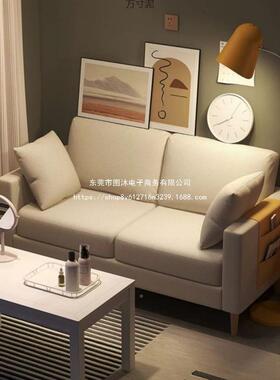 沙发小户型租屋房厅简约出现代间单人小沙发网79890红风宿客舍沙