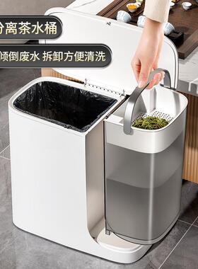 帮手茶水桶废水桶茶配AL100729桶茶渣排桶茶具茶台水管件茶离水分