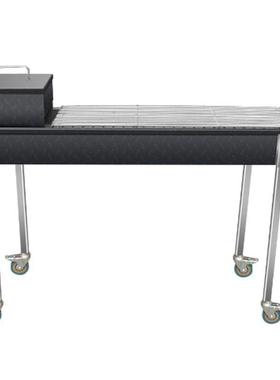 烧烤格长方形商摆摊夜AVI市网木炭烧烤炉加厚用加密烤网野烤架户