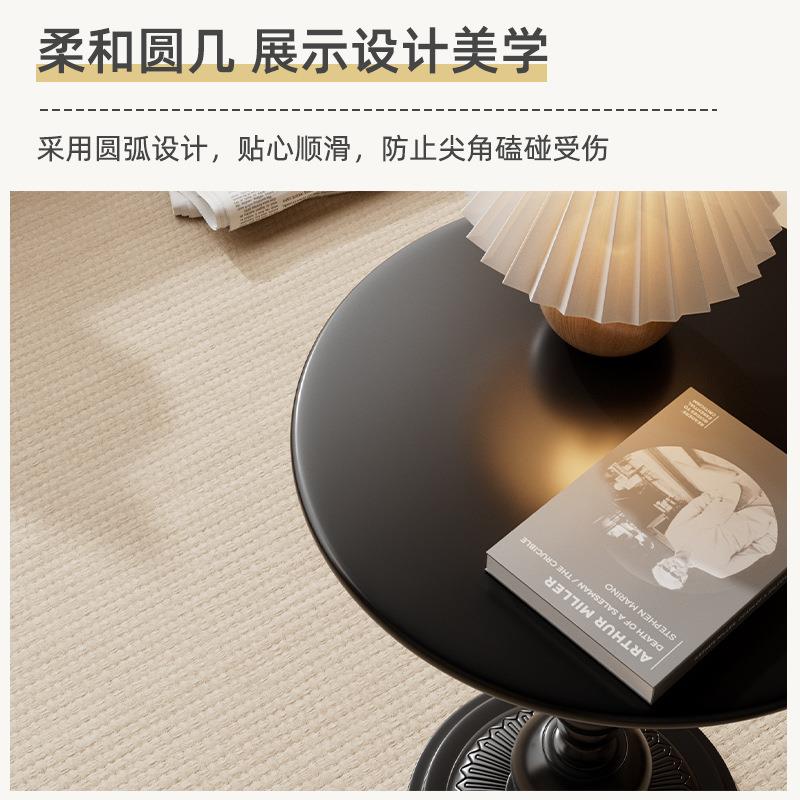 头沙发轻置SPS边几家用客厅阳台茶几铁艺床桌网红奢角几物摆件小