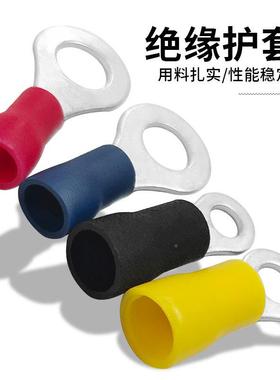 电4线接线端子RV.253.5/51.5-//6/8圆型O形紫铜镀亚锡RV1.25~5焊