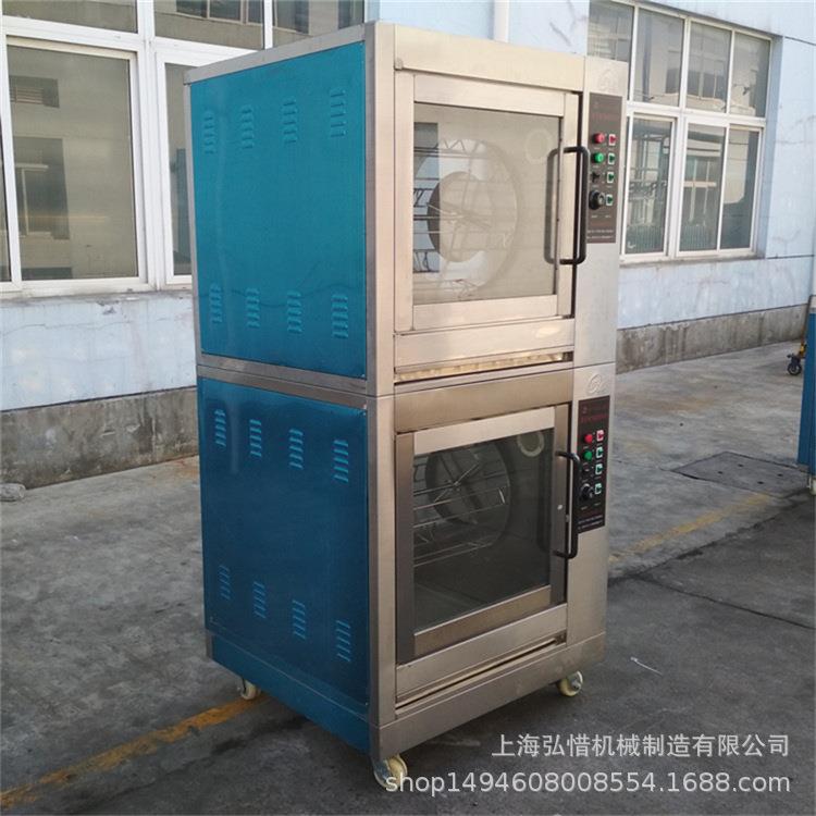 201电烤鸡炉超市肠烤烤层鸡翅烤箱单/层卧式旋转奥尔良LQL鸡双腿