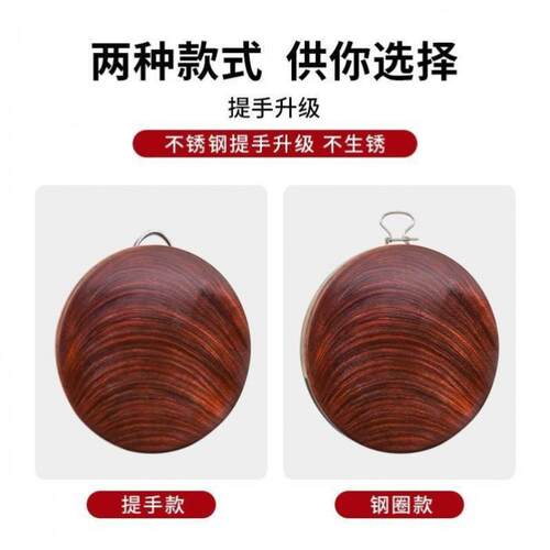 铁木菜板越品南菜板木厨房用圆形砧板防霉家切用j446案板整实木菜