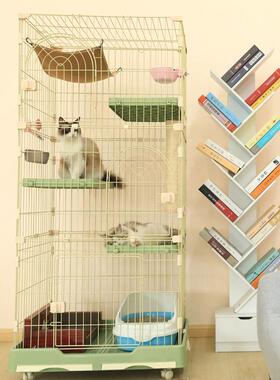 子CT款114猫笼猫别墅三层室内猫笼家用双层笼家用猫咪笼子