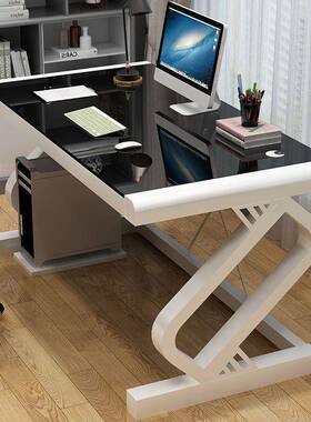 电脑桌办台式家桌用VUD电竞桌济经型公桌简约书现代学习桌网红桌