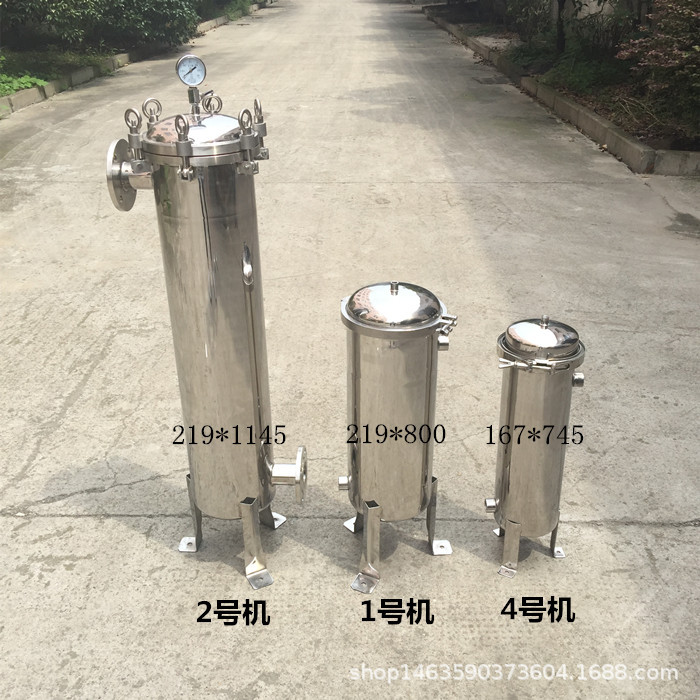 304不锈钢管道布袋过滤器除水泥