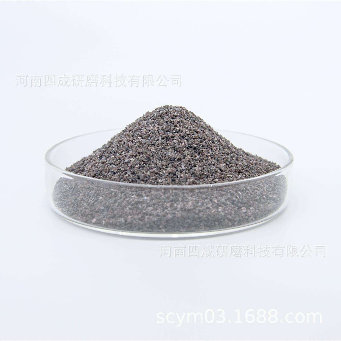 钻头表面喷砂用棕刚玉砂/合金钢钻头喷砂用30#36#46#60#棕刚玉