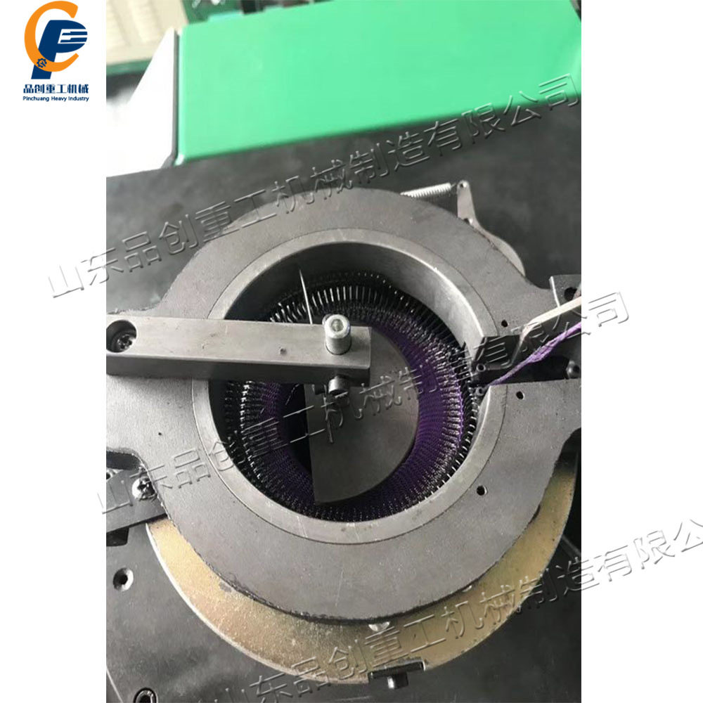 厨房清洁用钢丝海绵擦机 刷洗大王百洁布清洁机 洗碗布编织机