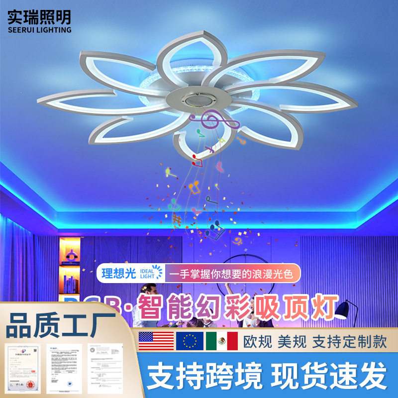 智能蓝牙RGB音箱吸顶灯