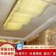 奢华长方形波浪水晶灯别墅客厅灯珠宝店铺宴会厅酒店大堂走廊