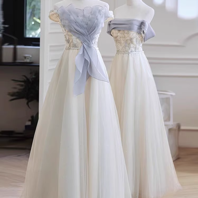 出租赁伴娘服2025新款小众高级感气质显瘦婚礼姐妹闺蜜团礼服长裙