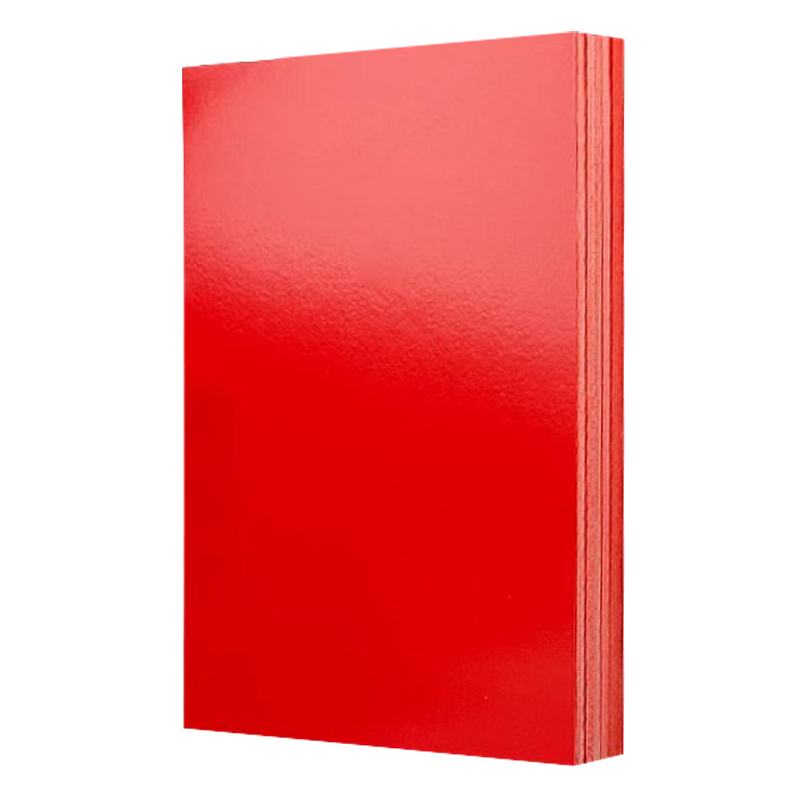 双面单面红卡亮光红色卡纸光滑中国红1C6kA4 A3+桌签纸贺卡纸100