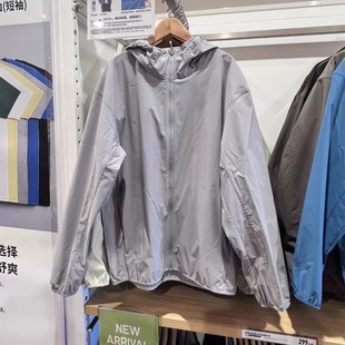 便携式 女装 防紫外线连帽防晒服防晒衣47503 男装 日单平替20f25夏季