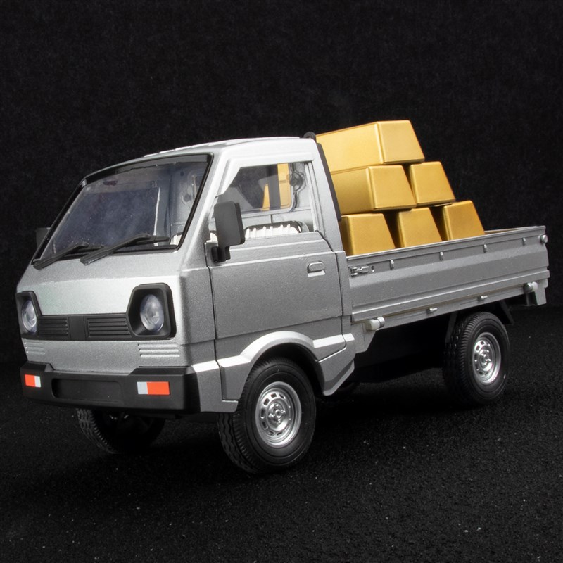 儿童合金b大货车玩具五菱柳州复古送货运输车模型小卡车玩具车男