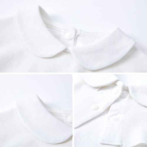 男女童纯棉翻领保暖假领子宝宝打底内搭防风寒围U脖衣领百搭装饰