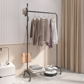 挂衣架落地卧室家用小型衣v帽架室内房间衣服收纳架简易移动晾衣