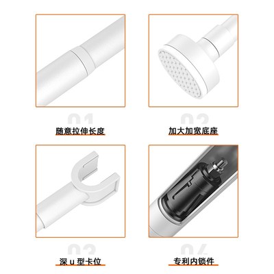 阻门器外开门重型顶门杆棍酒店女生家F用防盗门锁伸缩撑杆安全神