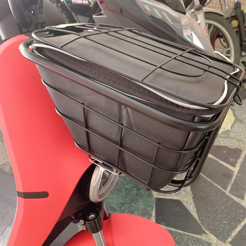 九号电动车前车筐包A/B/C新c90b30A30c+80车篮S带盖内包防漏防水