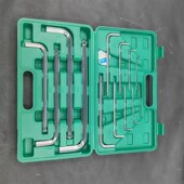 19内s六方六棱L型扳手3 1924加长短平头球 1.5 内六角扳手套装