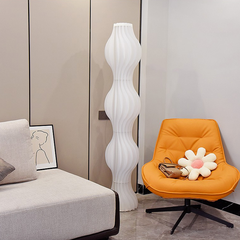 落地灯草裙d灯网红卧室客厅沙发氛围装饰灯全光谱护眼语音声控台