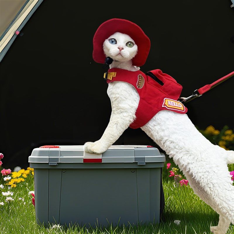 宠物露营户外g遛猫遛狗纯棉帆布背包胸背带牵引绳德文无毛猫书包,宠物/宠物食品及用品,猫牵引绳,淘宝优惠券,粉丝福利购,淘宝优惠卷