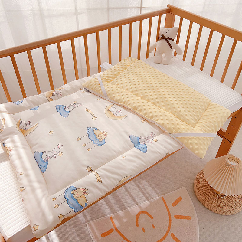 婴儿床垫褥子纯棉可洗秋r冬宝宝拼接床睡垫儿童幼儿园午睡专用垫