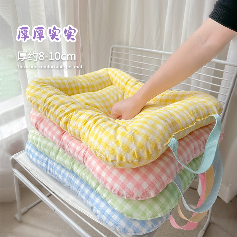 软垫狗窝垫子狗狗睡垫宠物床垫窝垫四季通用S猫垫猫咪趴趴垫厚