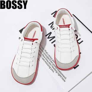 男女通用防滑耐磨宽头男鞋 Bossy四季 宽楦宽脚户外城市通勤休闲鞋