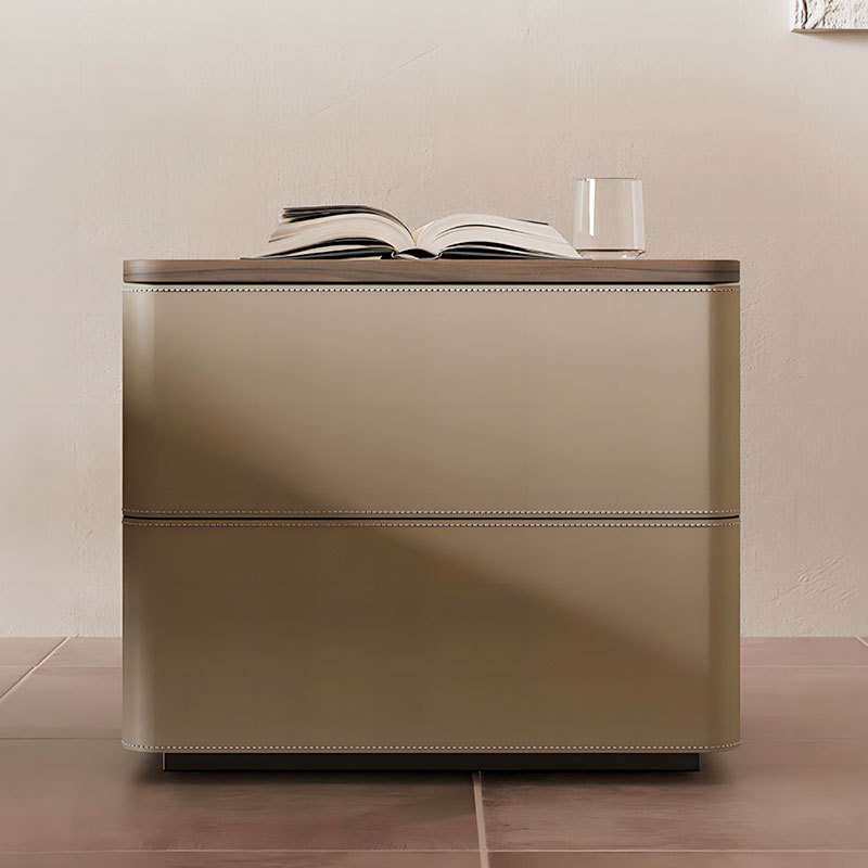 现代极简床头柜带抽屉轻奢马鞍皮质家用床边柜 卧室储物柜收纳,收纳整理,收纳柜,淘宝优惠券,粉丝福利购,淘宝优惠卷