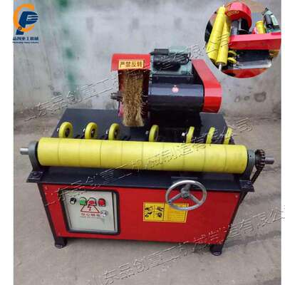 Straight Pipe Buffing Machine 不锈钢圆管除锈机 直管抛光设备