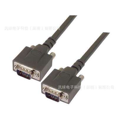 L-COM CPMS9MM-2.5 大功率D-sub线缆连接器 DB9公头/公头 现货