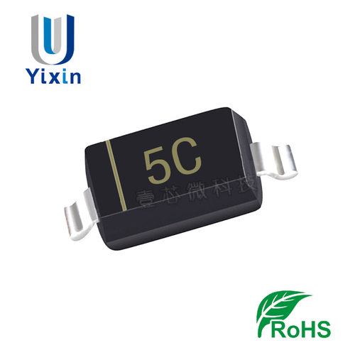 国产替代 MM1Z11V SOD-123 0.5W 11V 丝印5C 1206封装稳压二极管