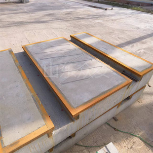 整体道床道口板 岔口水泥整体道床 P50钢轨混凝土道口板