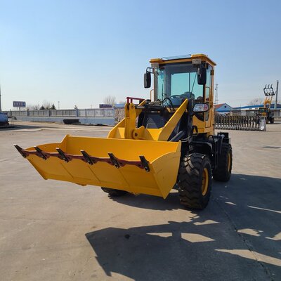 矮脚虎装载车养殖场矮脚虎装载机设备小型工地堆土机30型小铲车