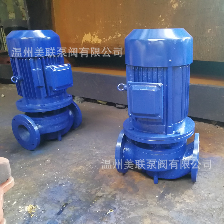 40SG9-30管道泵 SG立式管道循环泵  SGR热水管道泵图片