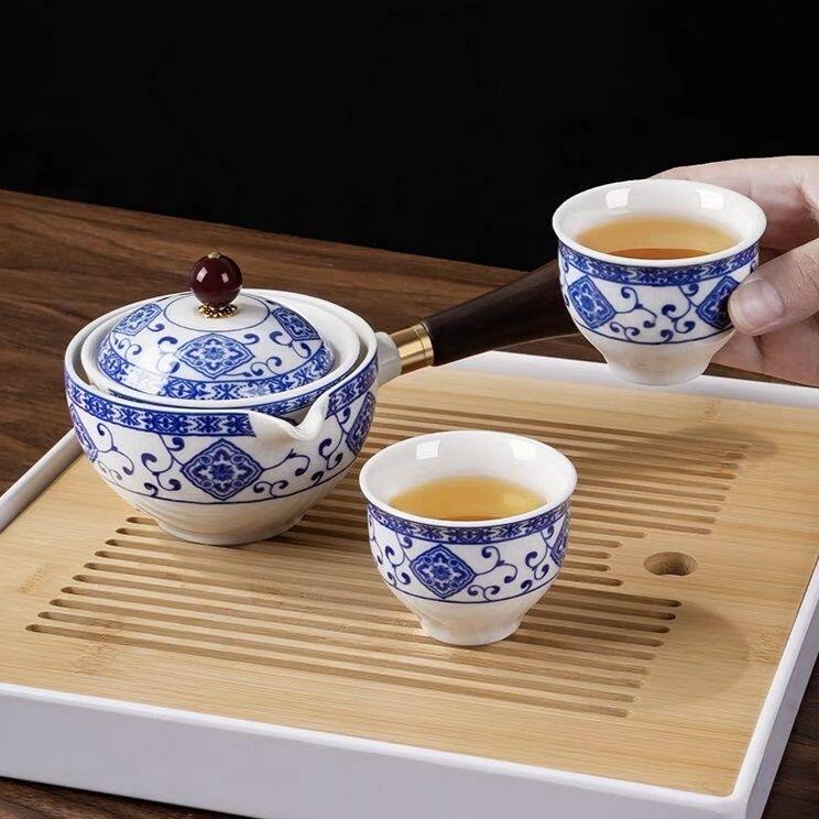 户外懒人自动功夫茶具套装