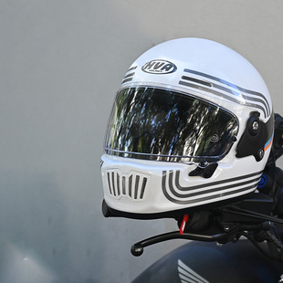 HVA复古摩托车头盔全盔3C认证机车夏季防晒骑行巡航网红国潮个性