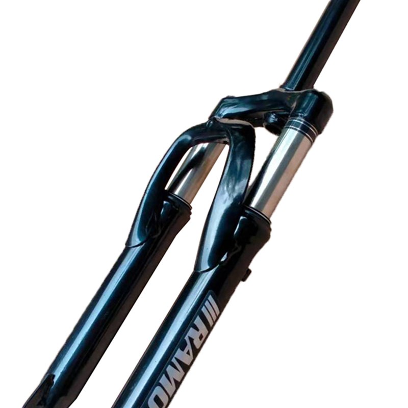 新款品变速山地自行车减震前叉子20 22 24 26寸锁死无牙公路单车