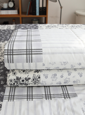 花房四季款100%全棉被套p单件单双人1.5米1.8m床200x230纯斜纹被