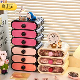 发饰收纳a盒首饰女孩儿童发夹饰品收拾2024新款高档精致多层抽屉