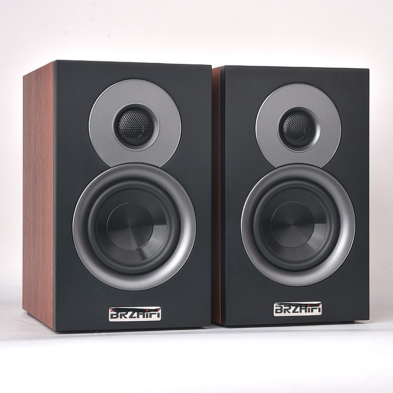 4寸二分频发烧hifi无源书架桌面音箱高音通透清晰低音深邃 DL40
