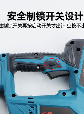 充电锂电打钉枪 木工用F30C气钉码钉射钉 ST18直钉钢钉枪