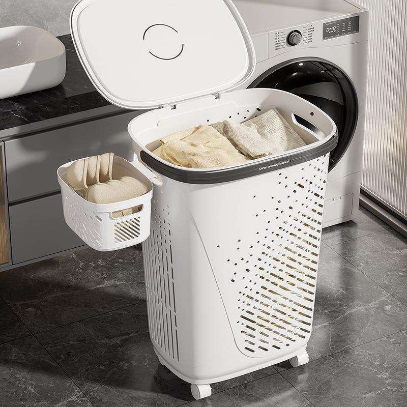 脏衣篓家用脏衣服收纳筐卫生间洗衣篮子浴室洗澡间放衣神器脏衣桶