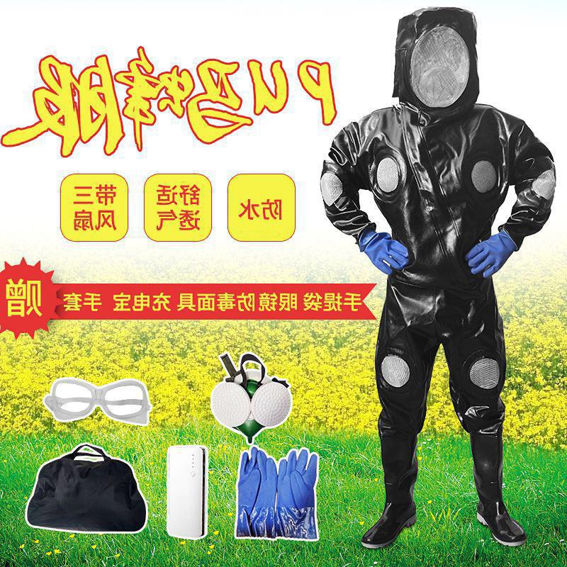 厂家直销防蜂服加厚马蜂服蜜蜂防蛰蜂衣全套透气散热风扇防马蜂衣